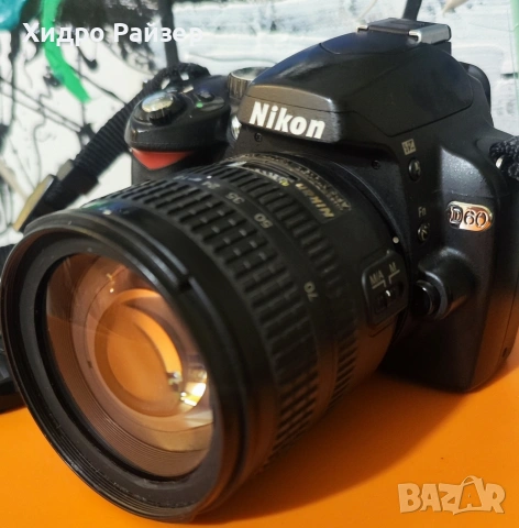 ПРОМО!!! Nikon D60 пълен комплект