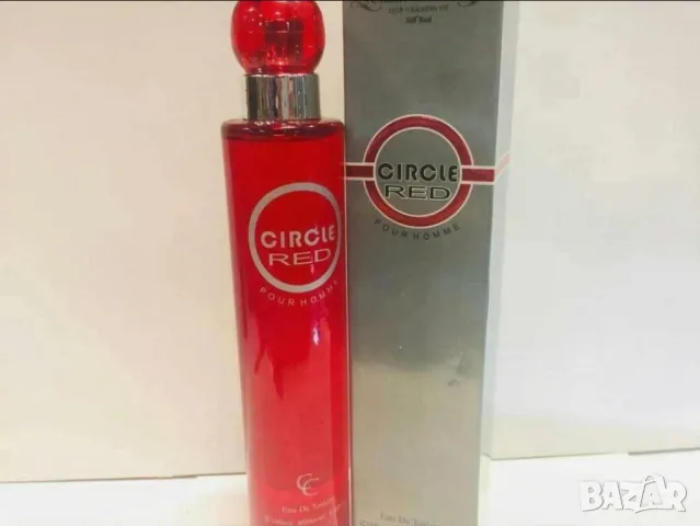 Парфюм за мъже и жени M-CIRCLE RED – Версия на PERRY ELLIS 360 RED 100мл, снимка 1 - Унисекс парфюми - 48222500