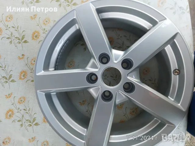 АЛУМИНИЕВА ДЖАНТА 16" чисто нова !, снимка 1 - Гуми и джанти - 47881313