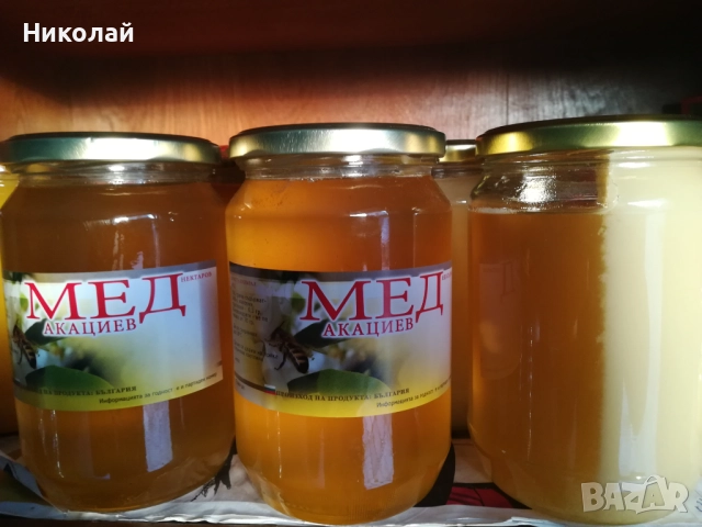 Акациев мед ,мед от акация 