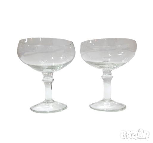Стъклени чаши за шампанско(2.2), снимка 3 - Чаши - 46348651