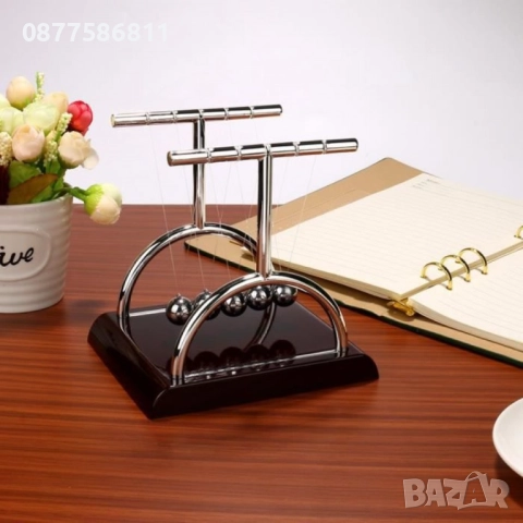 ЛЮЛКАТА/ МАХАЛО НА НЮТОН.БЛЪСКАЩИ ТОПЧЕТА.ПЕРПЕТУУМ МОБИЛЕ.СТИЛЕН АКСЕСОАР ЗА БЮРО PERPETUUM MOBIL +, снимка 2 - Други - 51631908