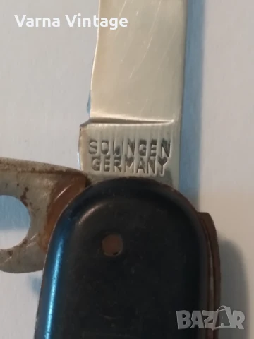 Колекционерски сгъваем нож SOLINGEN Германия., снимка 4 - Колекции - 50694884