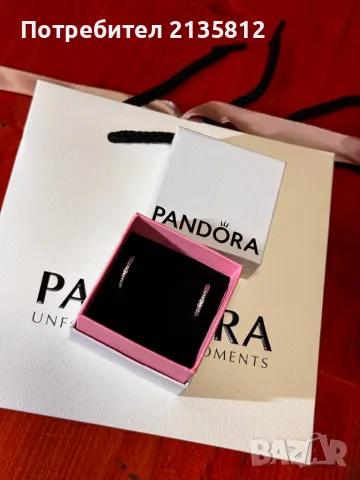 Pandora обеци Пандора , снимка 4 - Обеци - 49920655