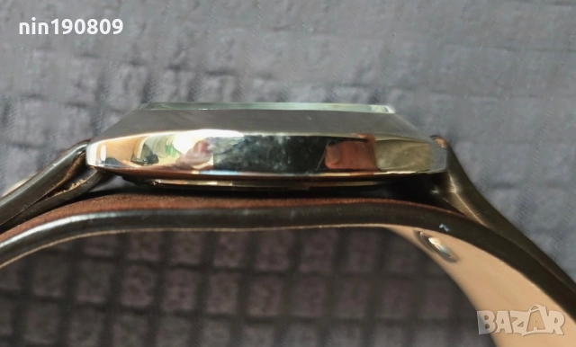 мъжки часовник Fossil с кафява кожена каишка „маншет“., снимка 5 - Мъжки - 51463884