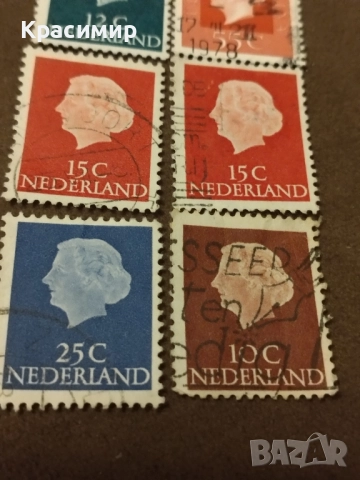Пощенски марки Нидерландия., снимка 7 - Филателия - 52216902