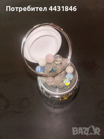 Уникален буркан с бижута, снимка 6 - Колиета, медальони, синджири - 54238336