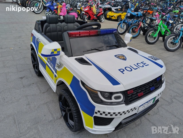 POLICE акумулаторен джип SQUAD бял, снимка 4 - Други - 53849908