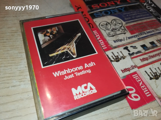 WISHBONE ASH-ORIGINAL TAPE 2108252011, снимка 12 - Аудио касети - 51446410