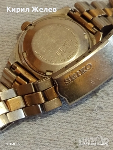 Марков дамски часовник SEIKO AUTOMATIC JAPAN рядък за ЦЕНИТЕЛИ 51543, снимка 5 - Дамски - 52376594
