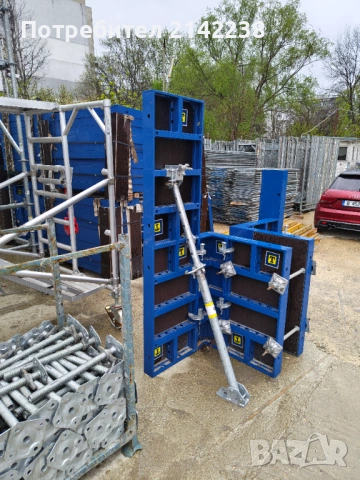 Алуминиев кофраж за колони и стени Tobler Manu 