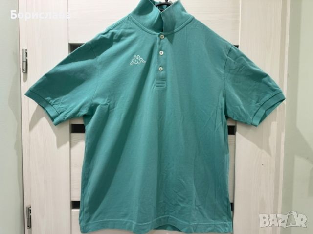 Мъжка тениска с яка Kappa, размер:ХЛ, снимка 1 - Тениски - 45468697
