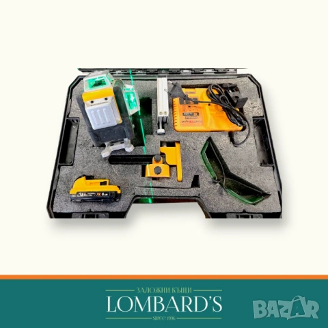 Лазаерен нивелир KraftRoyal 12V Lithiumion, N: 131680