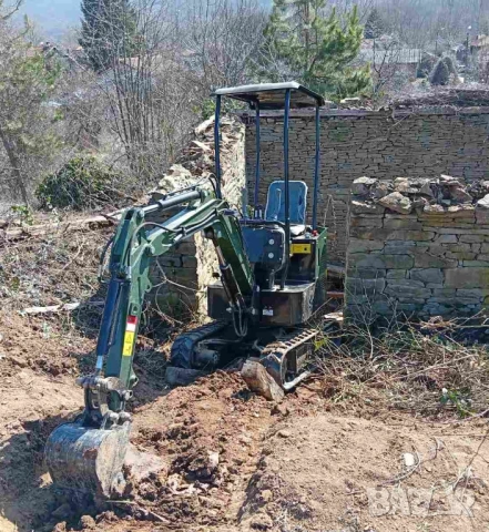 Мини багер + самосвал Изкопи, дренажи, огради Ловеч/Троян и селата в региона