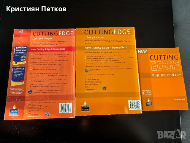 New Cutting Edge: Intermediate - учебник, учебна тетрадка + мини речник, снимка 2 - Учебници, учебни тетрадки - 46946709