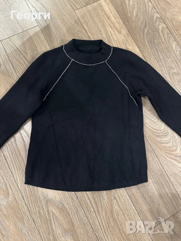 Блуза с камъни, снимка 2 - Блузи с дълъг ръкав и пуловери - 53803318