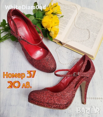 Разпродажба на дамски стилни обувки на ток на ток номер 37, снимка 4 - Дамски обувки на ток - 52357850