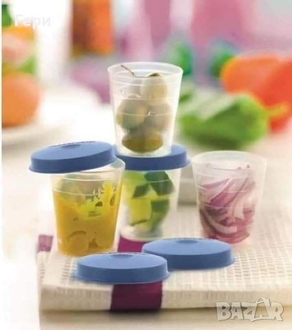 Tupperware чашки 60 мл. Джуджета, снимка 2 - Чаши - 46131012