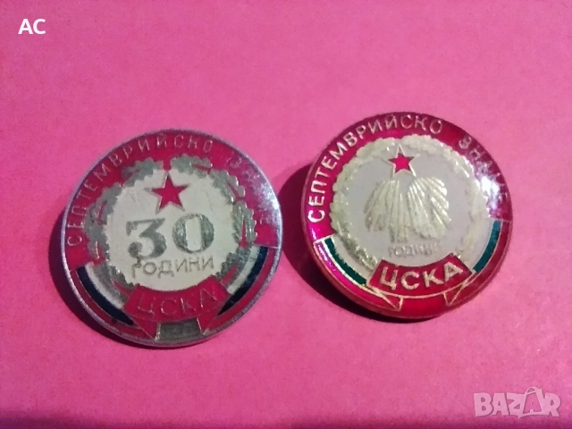 Значка ЦСКА, снимка 3 - Футбол - 52367653