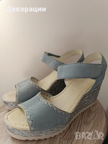 чисто нови дамски сандали от естествена кожа на марката Gabor, снимка 7 - Сандали - 53856343