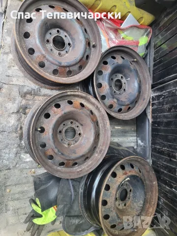 Продавам железни джанти за ситроен хсара 4х108 R15