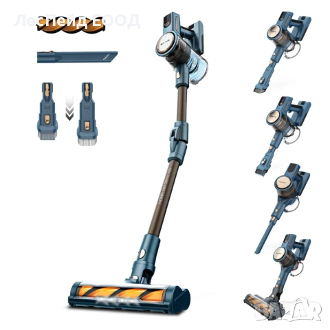 Taurus Homeland Digital Flex 2-в-1 прахосмукачка Сух Циклонен, HEPA Без торба 0.5 L 