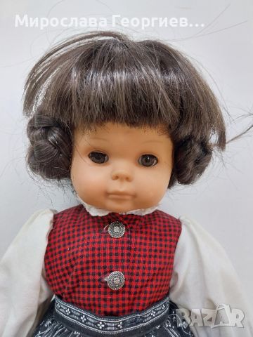 Немска кукла от Западна Германия, с маркировка и етикет, 44 см висока, снимка 6 - Колекции - 45712193