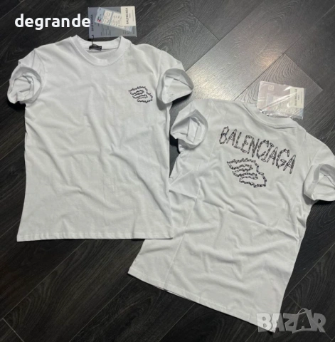 Мъжка Тениска Balenciaga, снимка 2 - Тениски - 53642565