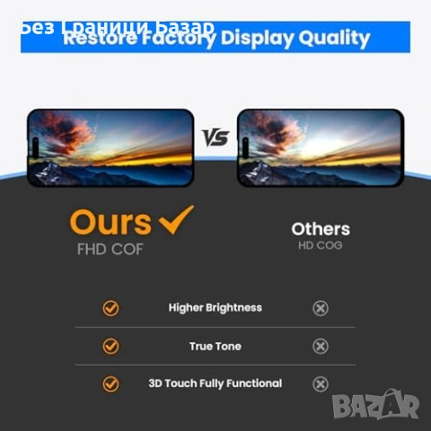 Нов Дисплей тъчскрийн за iPhone X 5.8 HD екран с инструменти части Айфон, снимка 2 - Тъч скрийн за телефони - 54150587