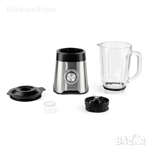 Блендер Muhler, 500W, 1.5 л, стъклена кана, снимка 9 - Блендери - 52331506