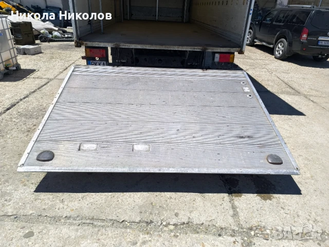 Падащ борд за Ивеко 75 Е 17 алуминиев, работещ, отлично състояние