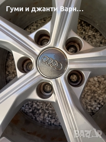 Оригинални джанти с гуми за Аudi 17", снимка 3 - Гуми и джанти - 52264230