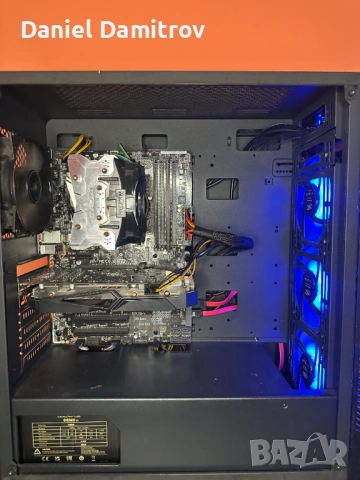 Геймърски компютър i7-6700K,RX 580 8GB,16GB RAM,256GB SSD,1TB HDD, снимка 5 - Геймърски - 53485769