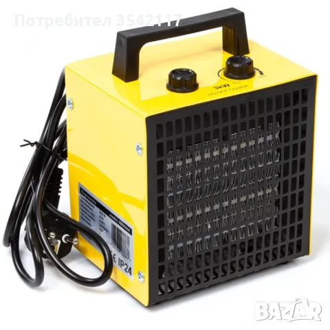 Електрически калорифер Mar-Pol 3kw 210м3/час, снимка 2 - Винтоверти - 48030148