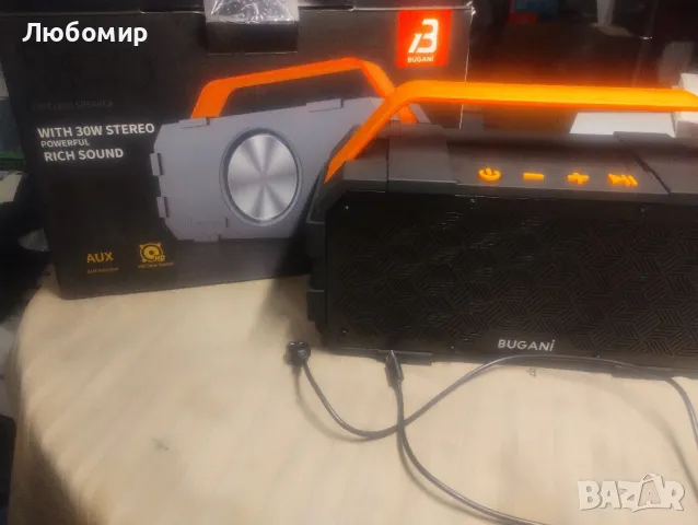 Bluetooth високоговорител Bugani M90 с 30 W стерео звук

, снимка 4 - Bluetooth тонколони - 48561177