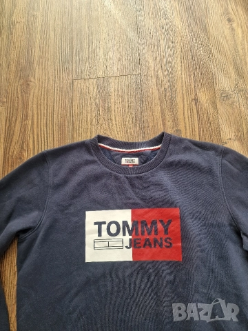 Страхотна мъжка блуза суитчър TOMMY HILFIGER размер XL, снимка 3 - Суичъри - 52752246