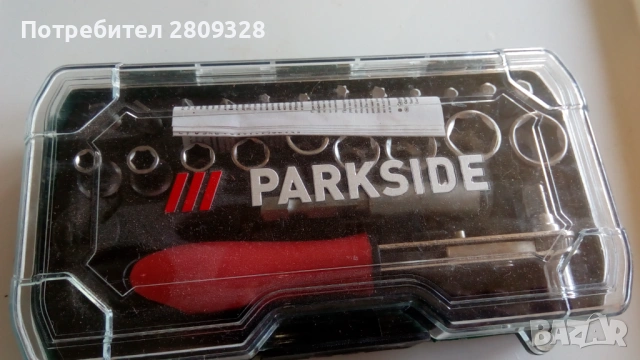 Гедоре с битове комплект, парксайд, ново, снимка 2 - Гедорета - 53983013