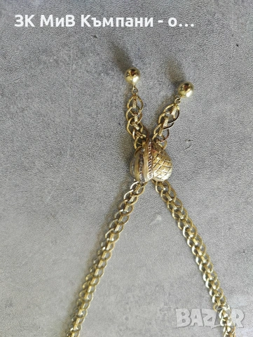 Като ново дамско златно колие 16.48гр 14к-60см , снимка 2 - Колиета, медальони, синджири - 54181037