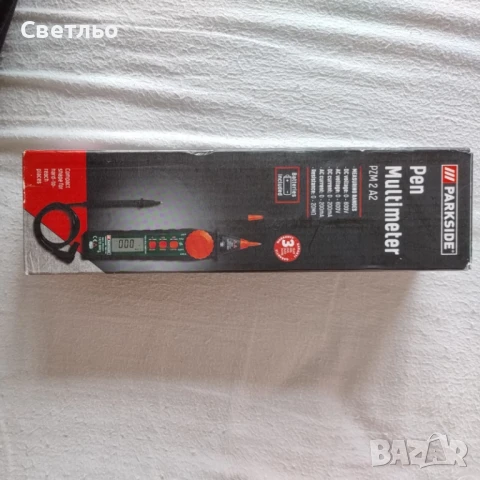 Мултиметър писалка Parkside, снимка 2 - Друга електроника - 50788542