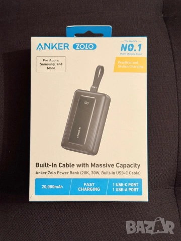 Външна батерия Anker Zolo