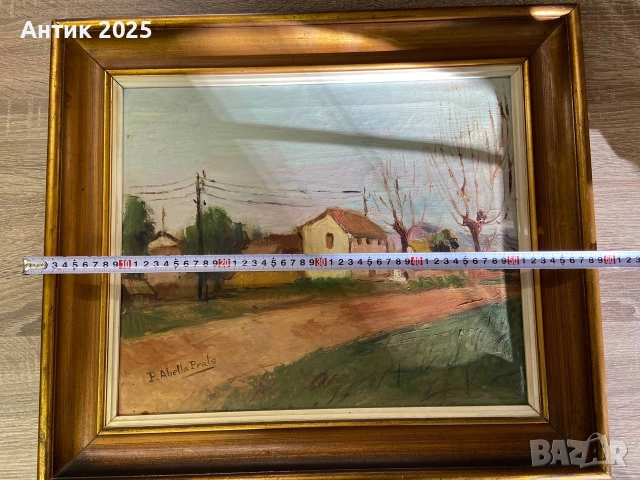 Маслена картина Abella Prats, снимка 6 - Картини - 52746559