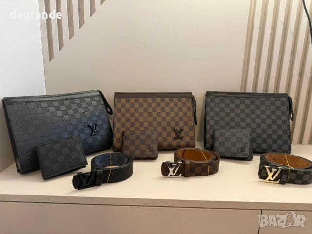 Мъжки Клъч Портфейл Колан Louis Vuitton