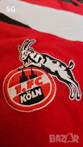 Ретро тренировъчна памучна тениска на FC Köln , снимка 2 - Тениски - 46523921