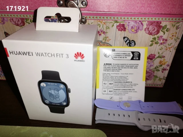 Смарт часовник Huawei fit3