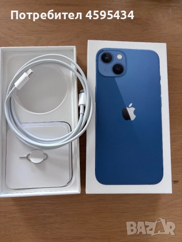 iPhone 13 син цвят 128 GB, снимка 6 - Apple iPhone - 54143594