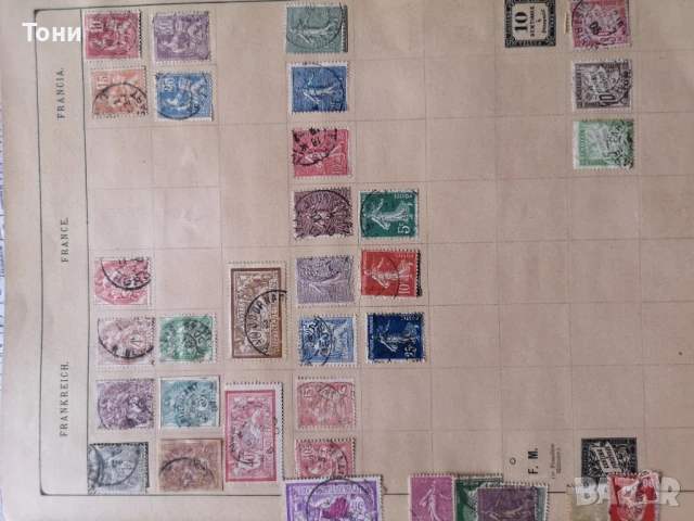 Пощенски марки цял свят 1840-1920год. , снимка 10 - Филателия - 51352162