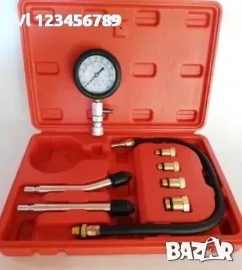 Уред за измерване на компресия на бензинови двигатели /Компресомер FORSAGE
