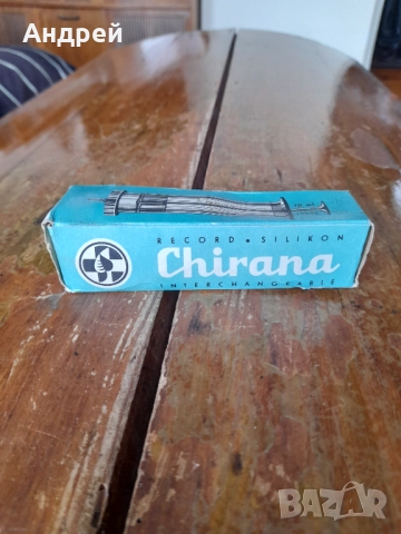 Стара стъклена спринцовка Chirana