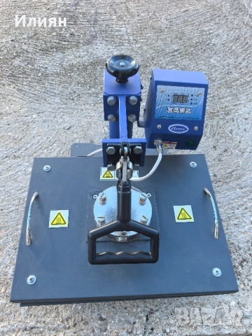 Термопреса за тениски, снимка 2 - Други машини и части - 52358331