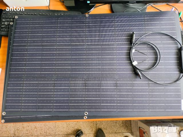 90w 100w flexible ETFE solar panel гъвкави слънчеви панели соларен соларна система фотоволтаик , снимка 3 - Друга електроника - 45602729